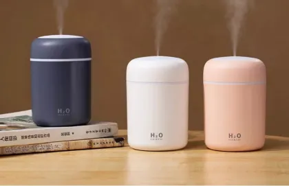Colorful Mini humidifier ultrasonic diffuser