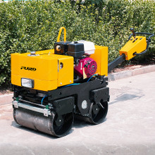Walk-behind self-propelled full-hydraulic small rollers for construction in narrow areas such as gardens