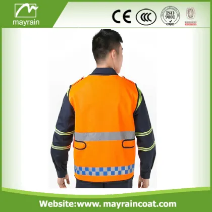 New Foldable Attractive Reflective Printning Safety Vest
