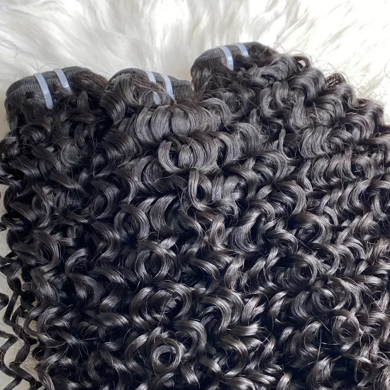 Top Quality Jerry Curly Bundles 100% Raw Human Hair Wholesales