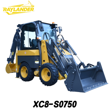 Кампактны шматфункцыянальны экскаватар-пагрузчык XC8-S0750