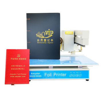 VNC-3025 Stampante di timbrai per lamina calda digitale per stampa in alluminio