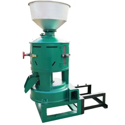 Diesel Engine Motor Powered Corn Kernel Peeling Machine & Rice Mill