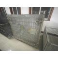 Cage de rangement industrielle avec plaque creuse pp