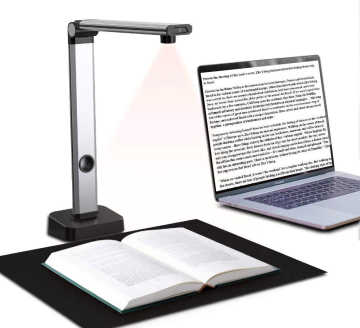 High Speed Book Scanner with 16MP OCR A3/A4/A5/A6 Portable Document Scanner