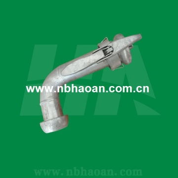 Galvanized Steel 90 Degree Elbow Cardan Coupling