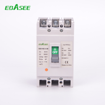 High Quality DC MCCB 3P 4P Single Phase Molded Case Circuit Breaker