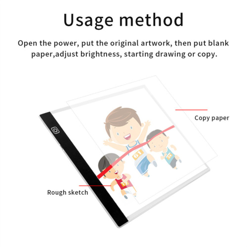 Arte de desenho de caixa de luz de luz de soron Lightpad