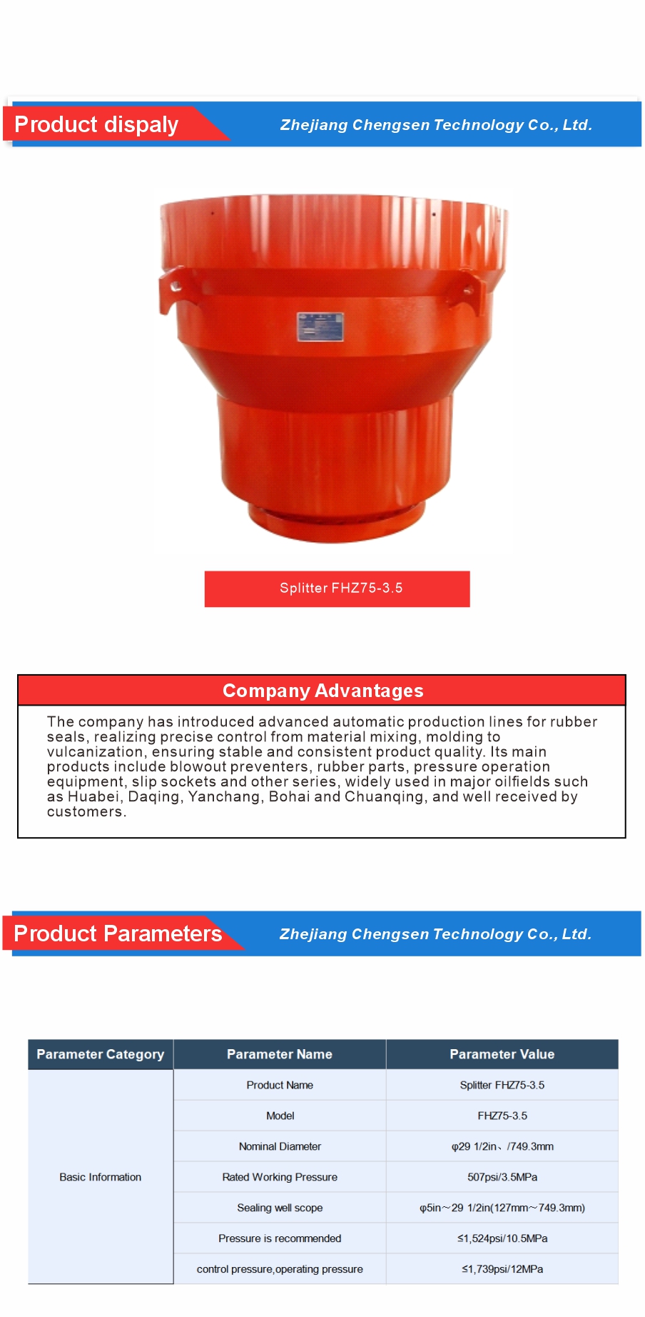 Corrosion Resistant Wellhead Diverter