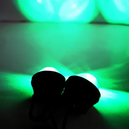 Eagle Eye LED Light Set 12V DRL Daytime Running Tail Lights 6000K White for Car & Motorcycle