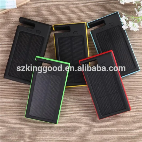 New Power Bank 8000mAh Solar Charger