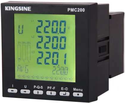 High Performance Multifunctional Power Meter , 90 - 260 Vac Pmc200