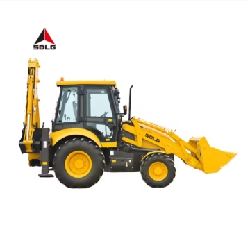 SDLG B877F Mini 4x4 Backhoe Loader - Customized Small Construction Machine