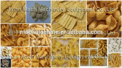 Dough Snacks Machinery Of Bugle Snacks Machine