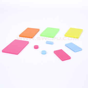 Wear-Resistant High-Density Solid PVC/Polyethylene Blocks