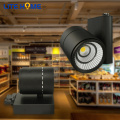 Foco de riel led negro de 35W