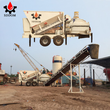 MB1200 Portable Mobile Concrete Batch Plant for Sale