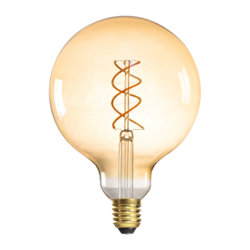 Vintage Spiral LED Edison Bulb 5W E27 Amber Dimmable Lamp