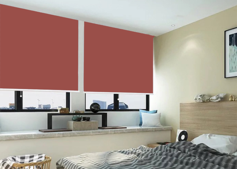 Dyed Roller Blind Curtain Shades Plain