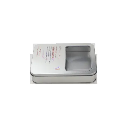 160x110x35mm Rectangular Medical Packaging Tinplate Box