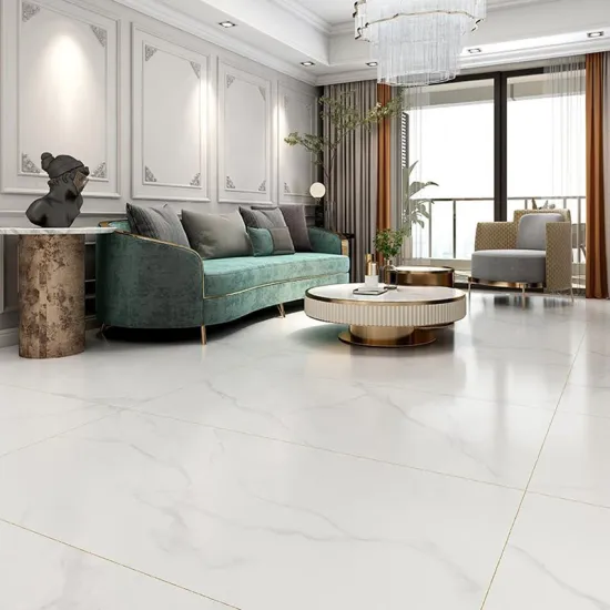 Affordable 11MM Marble-look Porcelain Floor Tiles for Bedrooms