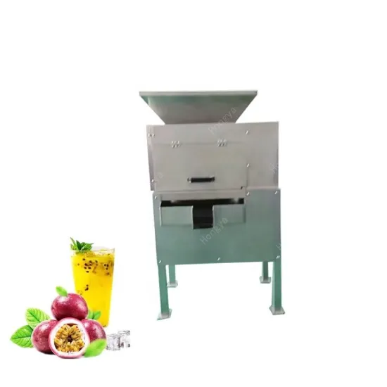 Automatic Passion Fruit Juice Making Machine - Fresh Passion Fruit Processing Equipment