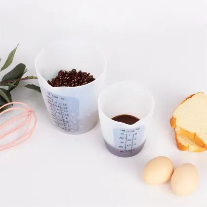 Wholesale Silicone Measuring Cups for Baking: High-Quality Liquid Measuring Tools