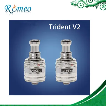 Newest Trident V2 Atomizer with Airflow Control / Big Vapor Rebuild Atomizer