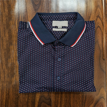 T-shirt Polo Lelaki 98% Cotton 2% Lycra Rajutan