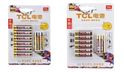 TCL brand quality LR6 dry battery
