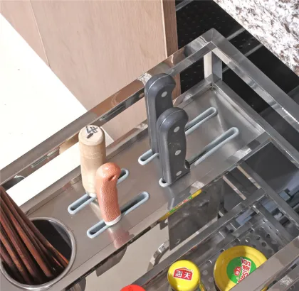 Kitchen Pull-Out Basket Pantry Organizer