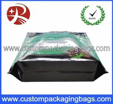 Pet Plastic Custom Stand Up Pouches With Flat Bottom For Candy