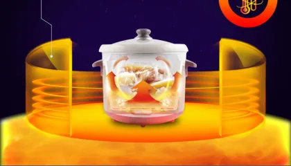 Modern Design Electric Ceramic Slow Cooker