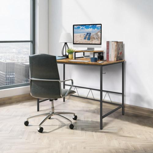 Home Office Computer Desk with Monitor Stand