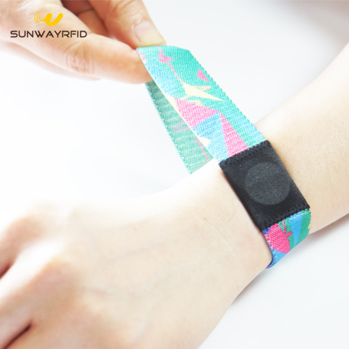 Custom Printing NFC Elastic wristbands with NTAG213