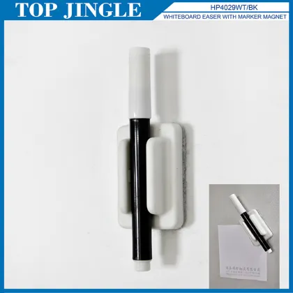 Convenience magnetic pen whiteboard eraser