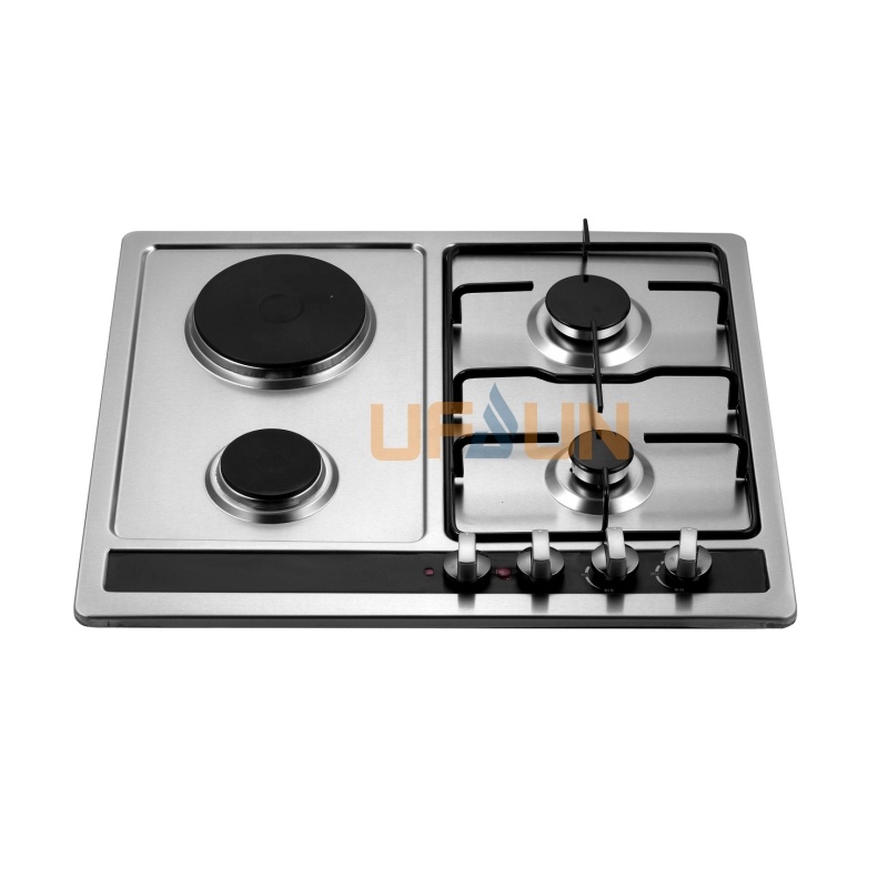 China Supplier Sales 4 Burners Stainless Steel Top Plate  Built-in 60cm 4 Burners Gas Stove Manufacturers