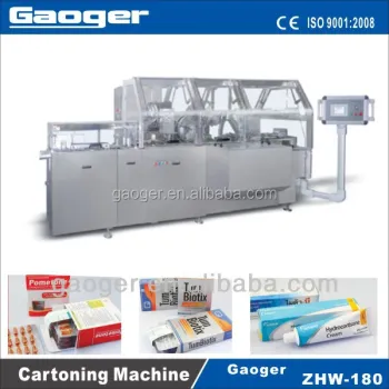 High Speed Full Automatic Cartoning Machine