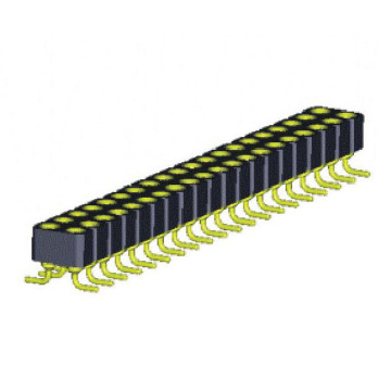 Machined Socket connectors 2.54 mm MFHEM