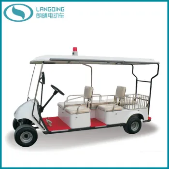 Electric Shuttle Bus Cartoon Ambulance Car