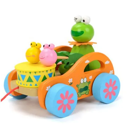 Doll Puppet Wooden Toys Children Toys Colorful