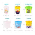 Plastic Butter With Handle Sealed Biscuit Bucket
