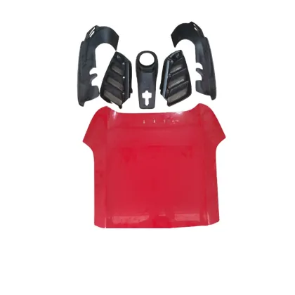 Original Second-Hand Detachable Convertible Engine Hood and Tailgate for Ferrari 488 GTO