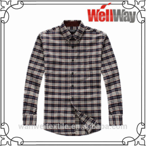 Mens regular fit long sleeve stand collar fashion custom shirts