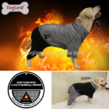High-Technology Heat Reflective Reversible Reversible Fleece Large Dog Jumpsuit