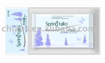 Lavander fragrance wet wipes wet napkins