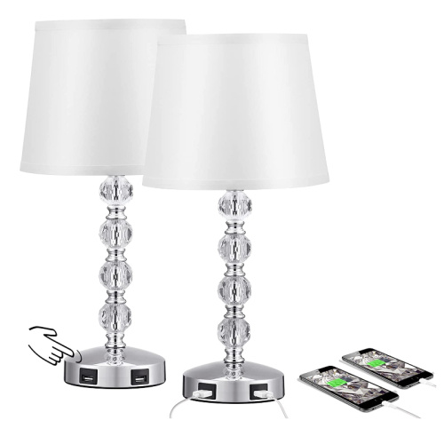 Lampe en cristal pour ensemble de chambres de 2