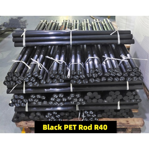 Black PET Plastic Rod High Quality Rod Customized