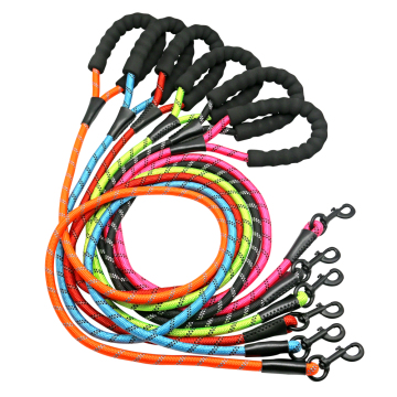 Soft Padded Personalized Nylon Reflective Training Dog Rope Lead