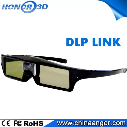 Replacement Battery Active Shutter Dlp Link 3d Glasses For 3d Cinema ...